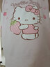 Hello Kitty女童背心薄儿童宝宝夏季护肚打底内穿外穿吊带衫513021白粉 150 实拍图