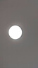 新飞吸顶灯led卧室灯客厅三防灯厨房阳台圆形照明灯 【460*460mm】 56W 高亮超薄款 实拍图