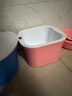 靠艺泡脚桶洗脚盆保温家用不插电足浴盆沐足三层加厚冬天过小腿 圆盆（天蓝色）带盖【26cm高】 实拍图