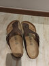 BIRKENSTOCK勃肯德国进口男款时尚舒适软木Ramses人字夹趾拖鞋 男款棕色44701 40 实拍图