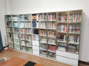 暖黛 书架书柜一体组合轻奢书柜带玻璃门书架落地简约现代定制客厅 A款双抽80+三抽120+双门80【包上楼包安装】 实拍图