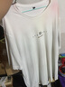 花花公子冰丝短袖t恤男士夏冰感高端速干百搭休闲半袖体恤上衣服潮流时尚 89186白色 3XL 实拍图