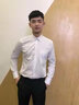 培罗蒙【竹纤维抗皱】男士长袖衬衫免烫男装商务休闲轻正装结婚礼衬衣男 蓝色 40 实拍图