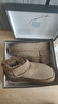 达芙妮雪地靴女厚底防滑防水加绒加厚保暖学生冬季2025新款女靴东北 棕色 39 (245mm) 标准码 实拍图
