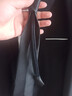 vocacool西服套装男三件套商务休闲职业正装结婚礼服大码西装学生西服外套 黑色西服外套+裤子+白衬衫+领带 特大码B/210-235斤留言身高体重 实拍图