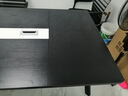 沐哲希会议桌办公家具小型会议桌长桌简约现代会议室接待洽谈桌椅组合 大叶胡桃 3.0米*1.3米（带色卡） 实拍图