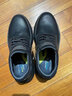 斯凯奇商务休闲皮鞋男鞋通勤简约正装鞋舒适低帮男士休闲鞋 黑色/BBK/晒图返5 40 实拍图