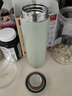 富光 保温杯女高颜值316不锈钢学生轻量梦重量网红超轻泡茶大容量杯子 春芜白200ml 实拍图