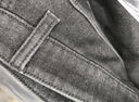与狼共舞【加绒加厚】重磅秋冬款通勤保暖男士厚牛仔长裤 015深灰 35  实拍图