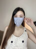 solosunny防晒口罩超大女士防紫外线护眼角冰丝透气夏季薄款防晒面罩可水洗 灰色 成人均码 实拍图