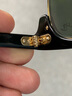 雷朋（RayBan）【时尚半框】RayBan雷朋太阳镜墨镜时尚半框高清男女款0RB3016F W0365黑色框绿色镜片尺寸51 实拍图