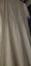 皮尔卡丹连衣裙夏2024新款时尚优雅中长款百搭气质休闲白色蕾丝短袖裙子女 白色 L  建议110-125斤 晒单实拍图
