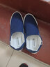 回力官方经典男女板鞋夏季一脚蹬男鞋休闲老北京帆布鞋男透气布鞋子男 藏青/903【W标款】 42 实拍图