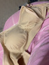 犬印本铺孕妇一体式运动型哺乳开扣内衣文胸无钢圈透气弹力前开喂奶胸罩 米色 M 实拍图