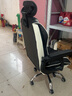 星奇堡 电竞椅家用电脑椅舒适久坐游戏按摩座椅书房办公直播升降椅 【升级乳胶版】黑色+腰枕+脚踏 实拍图
