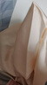 百图betu女装夏季新款吊带衫丝质缎面美背交叉带V领背心女2304T58 杏色 XS 实拍图