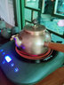 容山堂侧把铜壶手工泡茶烧水壶加厚煮茶壶家用木把煮茶壶功夫茶具煮茶器 禅字款+小悦黑胡桃电陶炉套装 实拍图