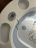十月结晶婴儿洗澡盆家用大号新生儿童用品沐浴桶折叠宝宝浴盆孔雀蓝 晒单实拍图