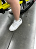 特步（XTEP）儿童童鞋男女童中大童时尚休闲百搭板鞋 新白色 38码 晒单实拍图