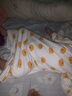 wua·wua婴儿衣服秋季宝宝睡袍夹棉防踢护肚夏季空调服睡衣睡袋秋冬连体衣 【四季 适宜20-28度】柿可爱 100 实拍图