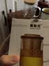 美斯尼 玻璃茶杯紫砂内胆水杯茶水分离杯子男士加厚耐热茶具带过滤茶杯 宜兴杯 实拍图