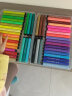 晨光(M&G)文具48色三角杆水彩笔 儿童可水洗大容量幼儿园创作画笔 PP盒装涂鸦画笔 48支/盒 礼物画画女孩生日 实拍图