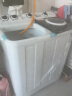 小天鹅（LittleSwan）洗衣机半自动双缸双桶甩干脱水分离宿舍租房品牌电机澎湃动力 【全新升级】10公斤TP100V528E 实拍图