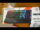 赛睿 (SteelSeries) Apex 7 竞技版 有线键盘 电竞游戏机械键盘 84键 OLED屏幕 有腕托 RGB键盘 红轴 实拍图