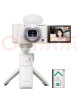 索尼（SONY）ZV-1数码相机 手柄电池套装白色 小巧高颜值/美肤/强悍对焦/大变焦/入门/4K视频/Vlog ZV1 晒单实拍图