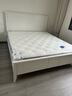 沐眠美式实木床双人床1.8米2米 现代简约家用主卧大婚床ZY-851白 1.8 实拍图