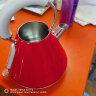 思迪乐（CiDyLo）思迪乐CIDYLO电热水壶烧水壶家用304不锈钢烧水壶电热自动家用 自动断电大容量水壶 红色 1.8L 实拍图
