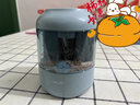 得力（deli） 电动卷笔刀小学生自动削笔器转笔刀文具儿童智能铅笔削笔刀男女孩多功能美术素描铅笔刀 【蝶翅蓝/钨钢刀架】附贴纸+可削8000次 实拍图