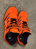 回力童鞋儿童足球鞋2026春季新款男童碎钉软底防滑训练鞋学生运动鞋 桔黑 33 内长约21.8cm 实拍图