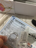 老银匠s925银耳圈中老年人年货节礼物送妈妈满天星耳环简约光面款银耳圈 光面 925银/内经约16.4mm/含证书 实拍图