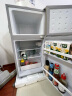 长城 BCD-42A138小冰箱双门迷你家用小型电冰箱冷藏冷冻节能省电宿舍出租房全国联保 BCD-58A138  金色一级能效 实拍图