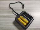 南孚 电池 锂可充套装 5号7号 AA/AAA锂电池 1.5V 可充电 锂可充电池 套装电池充电锂电池充电充电器 4槽充电器（拆卖 无电池） 实拍图