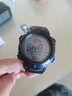 朴里 商务大数字多功能LED户外运动电子手表 男女学生时尚韩版简约手表 9号  蓝 实拍图
