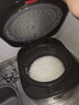 苏泊尔（SUPOR）电饭煲家用4升不粘球釜内胆 智能预约4L微压柴火饭蛋糕煲汤多功能功电饭锅SF40FC973 金属拉丝机身 4L 实拍图