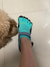 Vibram五指鞋女运动鞋轻便透气赤足跑步鞋健身训练休闲鞋五趾鞋  KSOEVO 绿色/蓝色（建议拍大一码） 39 实拍图