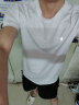 乔丹t恤短袖男2024夏季新款圆领速干透气休闲半袖跑步健身运动上衣 白色 S 晒单实拍图