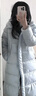 森马（Semir）90%鸭绒羽绒服女长款宽松显瘦冬季轻暖连帽外套防水109725113001 实拍图
