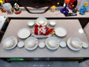 佳佰 陶瓷碗盘子餐具套装素月系列碗碟套装32头套装礼盒可微波烤箱 晒单实拍图