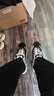 斯凯奇（Skechers）男鞋经典情侣熊猫鞋男子休闲运动鞋厚底缓震老爹鞋 52675/BKW 44 实拍图