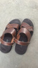 回力鞋凉鞋男夏季男士凉鞋韩版休闲沙滩鞋凉拖鞋男鞋 棕/色 41 实拍图