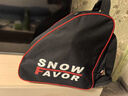 雪上飞（SNOWFAVOR） 双板滑雪鞋包防水面料 成人黑红款 实拍图