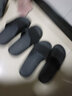 安尚芬拖鞋男士夏季新款室内家居简约轻便洗澡防滑踩屎感情侣凉拖鞋女 黑色 36-37 适合35-36（内长230MM） 实拍图