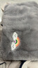 彩虹（RAINBOW） 热水袋已注水电热暖手宝暖腰暖手袋家用热敷暖手宝宝充电可拆洗 灰彩虹 实拍图