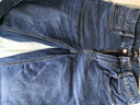 七匹狼牛仔裤男天丝抗菌刺绣商务休闲裤子男装修身显瘦长裤【四季款】 深蓝色-固色莱卡弹力面料 30 实拍图