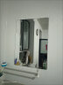 华恺之星 浴室镜子 卫生间镜子免打孔镜子贴墙无框化妆镜 圆角斜边70*50cm 实拍图