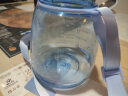 乐扣乐扣大容量运动水杯大肚杯便携吸管杯子儿童水壶户外塑料杯1.2L蓝色 晒单实拍图